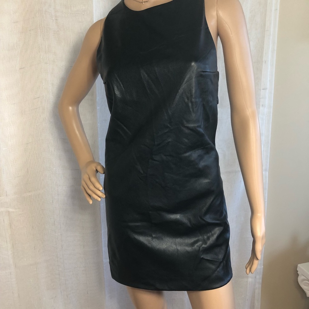 Women's Bodycon Midi Tank Dress Crew Neck Sleeveless Cut-Out  M